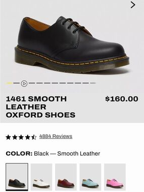 NWOB Doc Martens 1461 oxfords